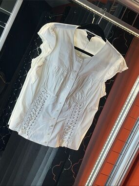 🤩 Victoria's Secret Vintage Y2K Lace-Up Corset Top 🤩